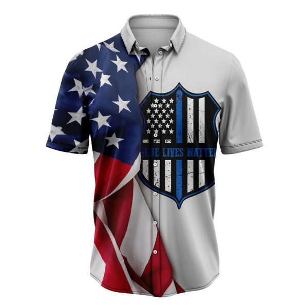 Amazing Police Hawaiian Shirt, Summer Shirt For Men and Women Jezsport.com