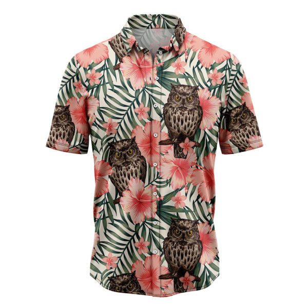 Amazing Owl Hawaiian Shirt, Summer Shirt For Men and Women Jezsport.com