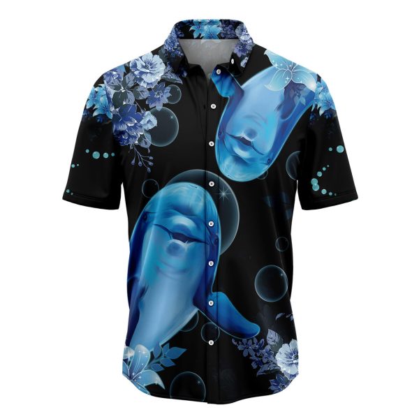 Dolphin Into The Ocean Hawaiian Shirt, Summer Shirt For Men and Women Jezsport.com