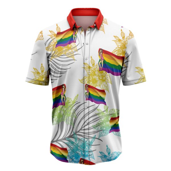 LGBT Love Is Love Summer Vacation Hawaiian Shirt, Summer Shirt For Men and Women Jezsport.com