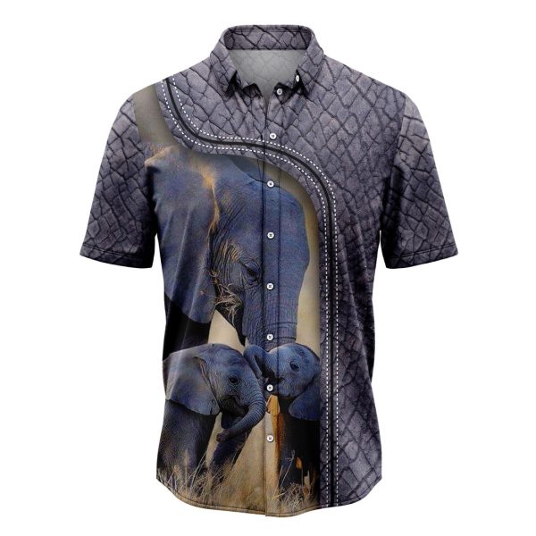 Love Elephant Hawaiian Shirt, Summer Shirt For Men and Women Jezsport.com