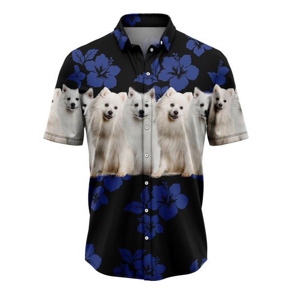 Awesome Japanese Spitz Hawaiian Shirt, Summer Shirt For Men and Women Jezsport.com