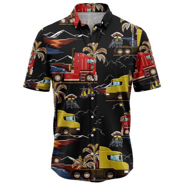 Trucker Vacation Hawaiian Shirt, Summer Shirt For Men and Women Jezsport.com