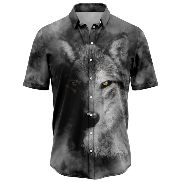 Wolf Code and Tropical Hawaiian Shirt, Summer Shirt For Men and Women Jezsport.com