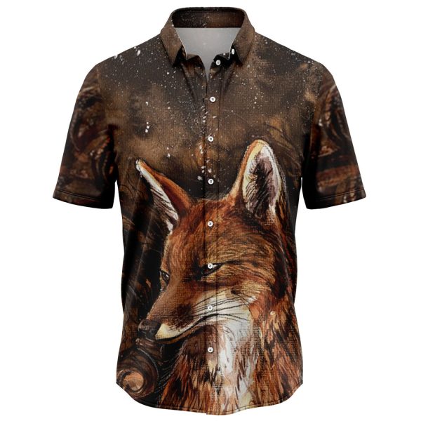 Lovely Fox Hawaiian Shirt, Summer Shirt For Men and Women Jezsport.com