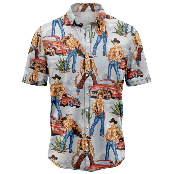 Western Cowboy Hawaiian Shirt, Summer Shirt For Men and Women Jezsport.com