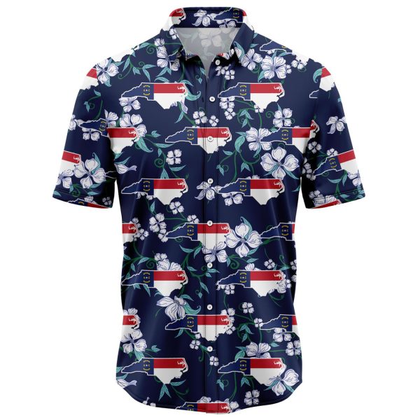 North Carolina Dogwood Hawaiian Shirt, Summer Shirt For Men and Women Jezsport.com