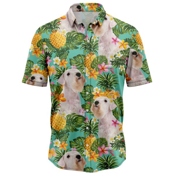 Tropical Pineapple Sealyham Terrier Hawaiian Shirt, Summer Shirt For Men and Women Jezsport.com