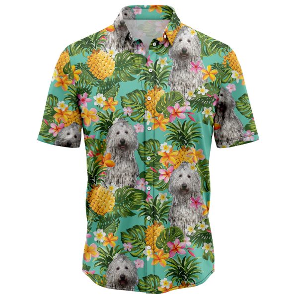 Tropical Pineapple Komondor Hawaiian Shirt, Summer Shirt For Men and Women Jezsport.com