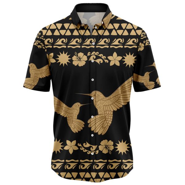 Hummingbird Tribal Pattern Hawaiian Shirt, Summer Shirt For Men and Women Jezsport.com