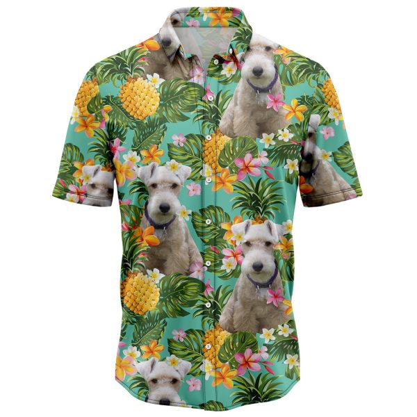 Tropical Pineapple Lakeland Terrier Hawaiian Shirt, Summer Shirt For Men and Women Jezsport.com