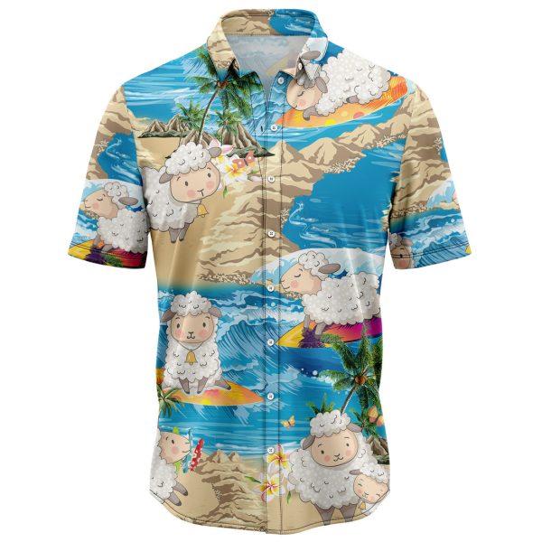 Sheep Summer Vacation Hawaiian Shirt, Summer Shirt For Men and Women Jezsport.com