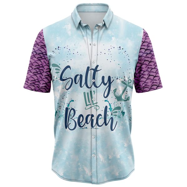 Mermaid Salty Hawaiian Shirt, Summer Shirt For Men and Women Jezsport.com