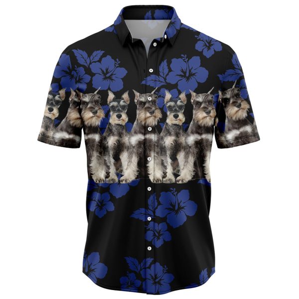 Awesome Miniature Schnauzer Hawaiian Shirt, Summer Shirt For Men and Women Jezsport.com