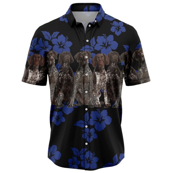 Awesome German Shorthaired Pointer Hawaiian Shirt, Summer Shirt For Men and Women Jezsport.com