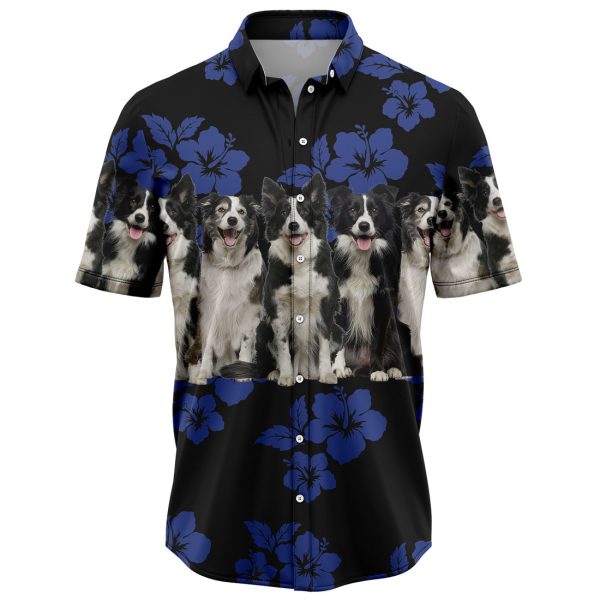 Awesome Collie Hawaiian Shirt, Summer Shirt For Men and Women Jezsport.com