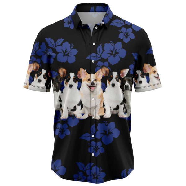 Awesome Cardigan Welsh Corgi Hawaiian Shirt, Summer Shirt For Men and Women Jezsport.com