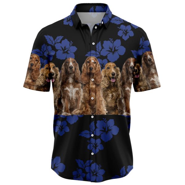 Awesome Cocker Spaniel Hawaiian Shirt, Summer Shirt For Men and Women Jezsport.com