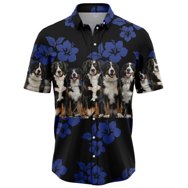 Awesome Bernese Mountain Dog Hawaiian Shirt, Summer Shirt For Men and Women Jezsport.com