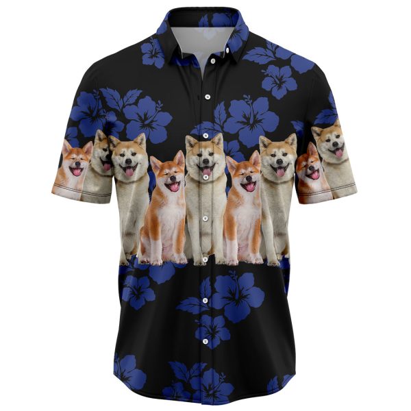 Awesome Akita Hawaiian Shirt, Summer Shirt For Men and Women Jezsport.com