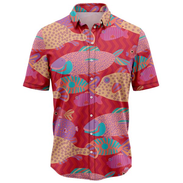 Love Fish Hawaiian Shirt, Summer Shirt For Men and Women Jezsport.com