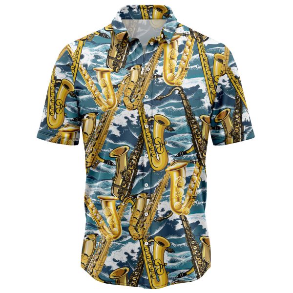 Saxophone For Summer Hawaiian Shirt, Summer Shirt For Men and Women Jezsport.com