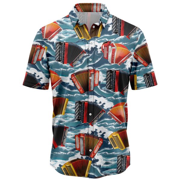 Accordion For Summer Hawaiian Shirt, Summer Shirt For Men and Women Jezsport.com