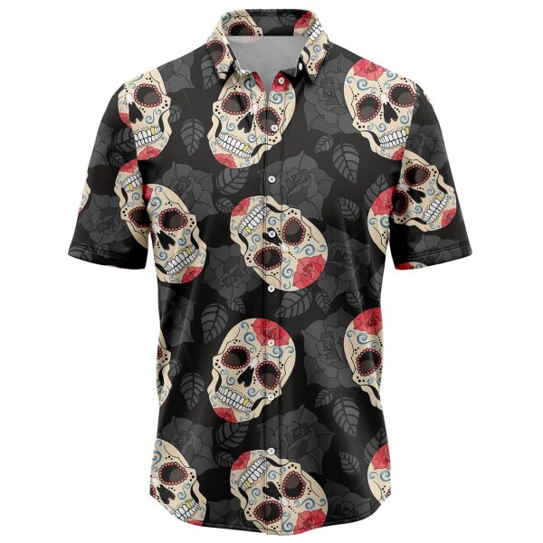 Amazing Roses And Sugar Skulls Hawaiian Shirt, Summer Shirt For Men and Women Jezsport.com