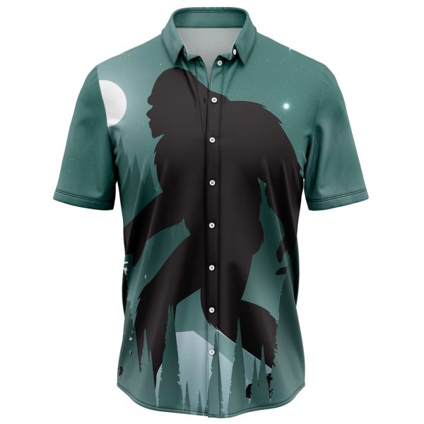 Bigfoot Cool Night Hawaiian Shirt, Summer Shirt For Men and Women Jezsport.com