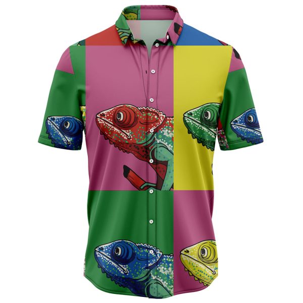 Chameleon Color Group Hawaiian Shirt, Summer Shirt For Men and Women Jezsport.com