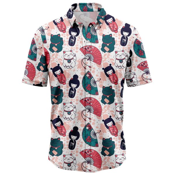 Geisha Aloha Hawaiian Shirt, Summer Shirt For Men and Women Jezsport.com