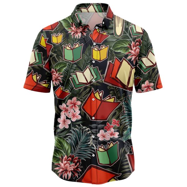 Book Tropical Hawaiian Shirt, Summer Shirt For Men and Women Jezsport.com