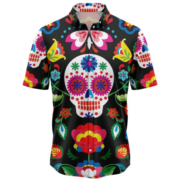 Amazing Sugar Skull Hawaiian Shirt, Summer Shirt For Men and Women Jezsport.com