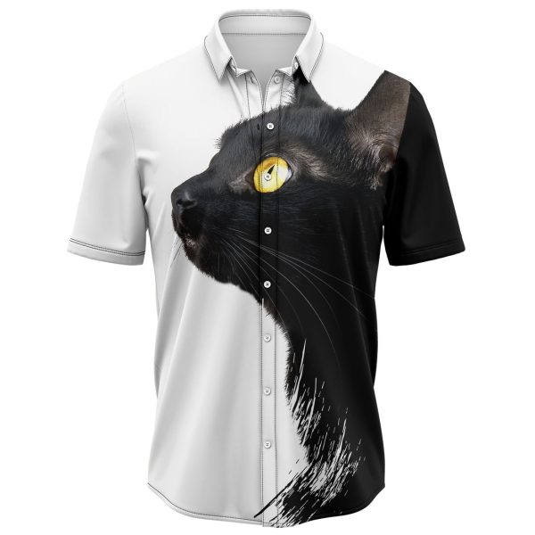 Amazing Black Cat Hawaiian Shirt, Summer Shirt For Men and Women Jezsport.com