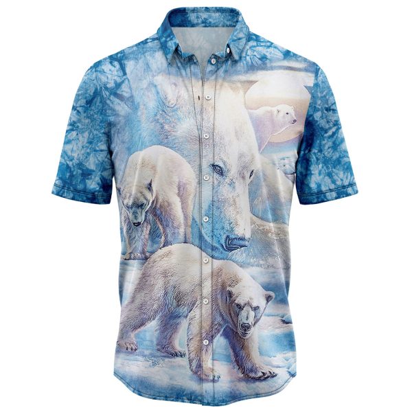 Amazing Polar Bear Hawaiian Shirt, Summer Shirt For Men and Women Jezsport.com