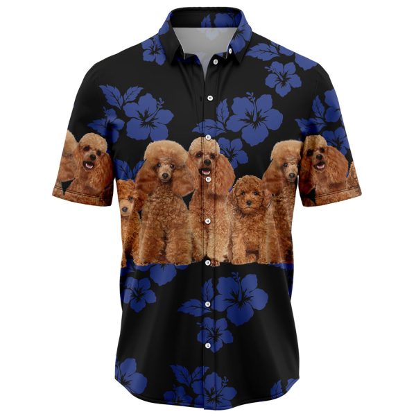 Awesome Poodle Hawaiian Shirt, Summer Shirt For Men and Women Jezsport.com