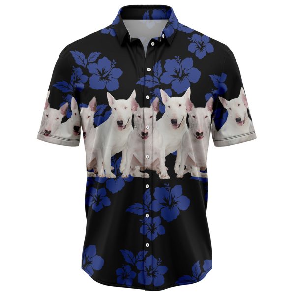 Awesome Bull Terrier Hawaiian Shirt, Summer Shirt For Men and Women Jezsport.com