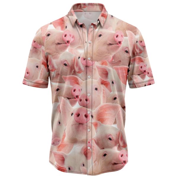 Happy Pig Hawaiian Shirt, Summer Shirt For Men and Women Jezsport.com