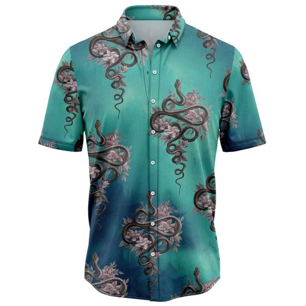 Snake Flower Hawaiian Shirt, Summer Shirt For Men and Women Jezsport.com