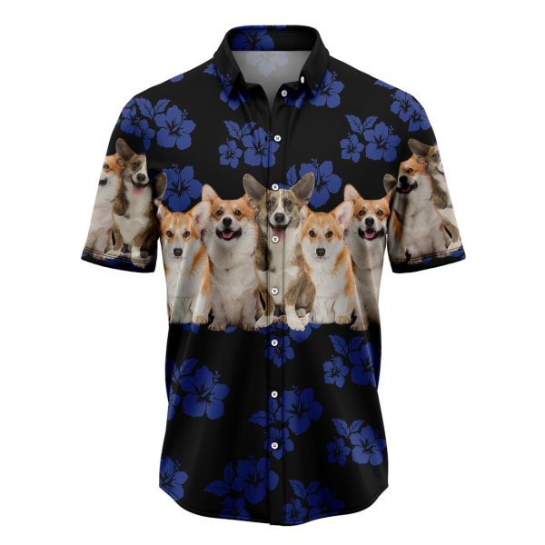 Awesome Pembroke Welsh Corgi Hawaiian Shirt, Summer Shirt For Men and Women Jezsport.com