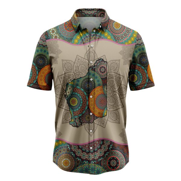 Awesome Western Australia Mandala Hawaiian Shirt, Summer Shirt For Men and Women Jezsport.com