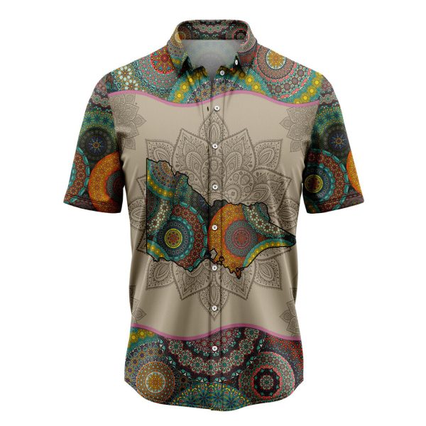 Awesome Victoria Mandala Hawaiian Shirt, Summer Shirt For Men and Women Jezsport.com