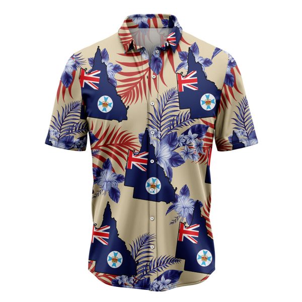 Queensland Proud Hawaiian Shirt, Summer Shirt For Men and Women Jezsport.com