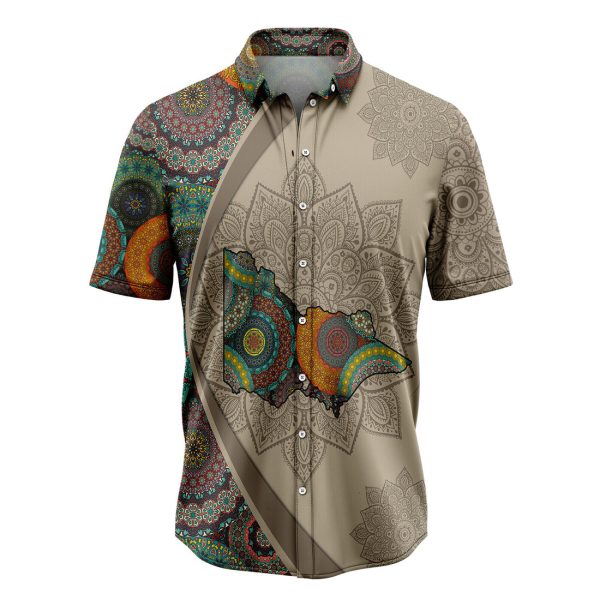 Victoria Mandala Hawaiian Shirt, Summer Shirt For Men and Women Jezsport.com