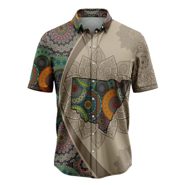 New South Wales Mandala Hawaiian Shirt, Summer Shirt For Men and Women Jezsport.com