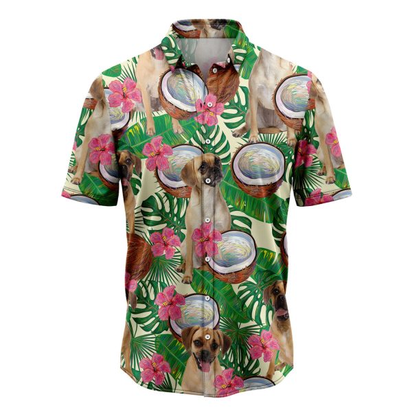 Puggle Tropical Coconut Hawaiian Shirt, Summer Shirt For Men and Women Jezsport.com