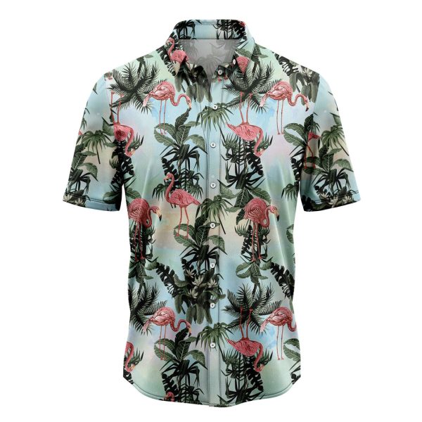 Flamingo Summer Hawaiian Shirt, Summer Shirt For Men and Women Jezsport.com