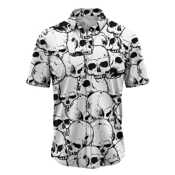 Skull Art Hawaiian Shirt, Summer Shirt For Men and Women Jezsport.com