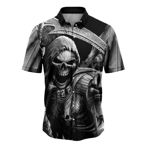 Reaper Skull Hawaiian Shirt, Summer Shirt For Men and Women Jezsport.com