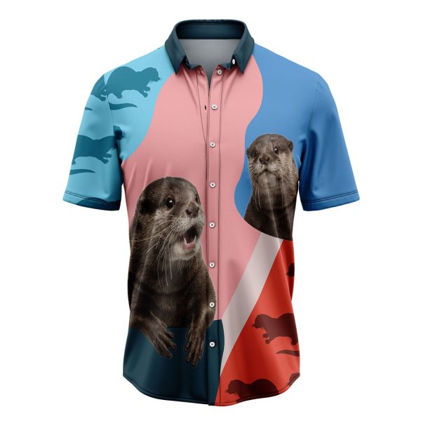 Otter Lover Hawaiian Shirt, Summer Shirt For Men and Women Jezsport.com